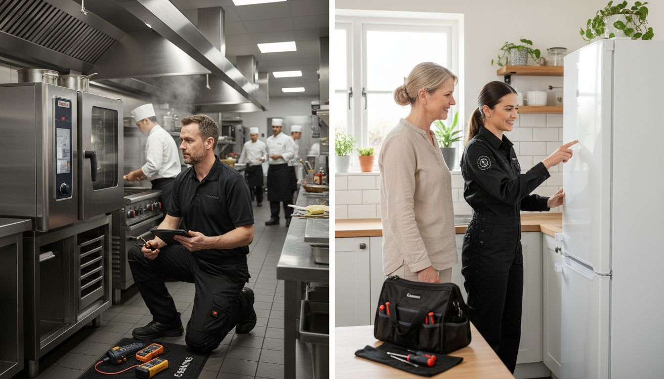 commercial residential appliances