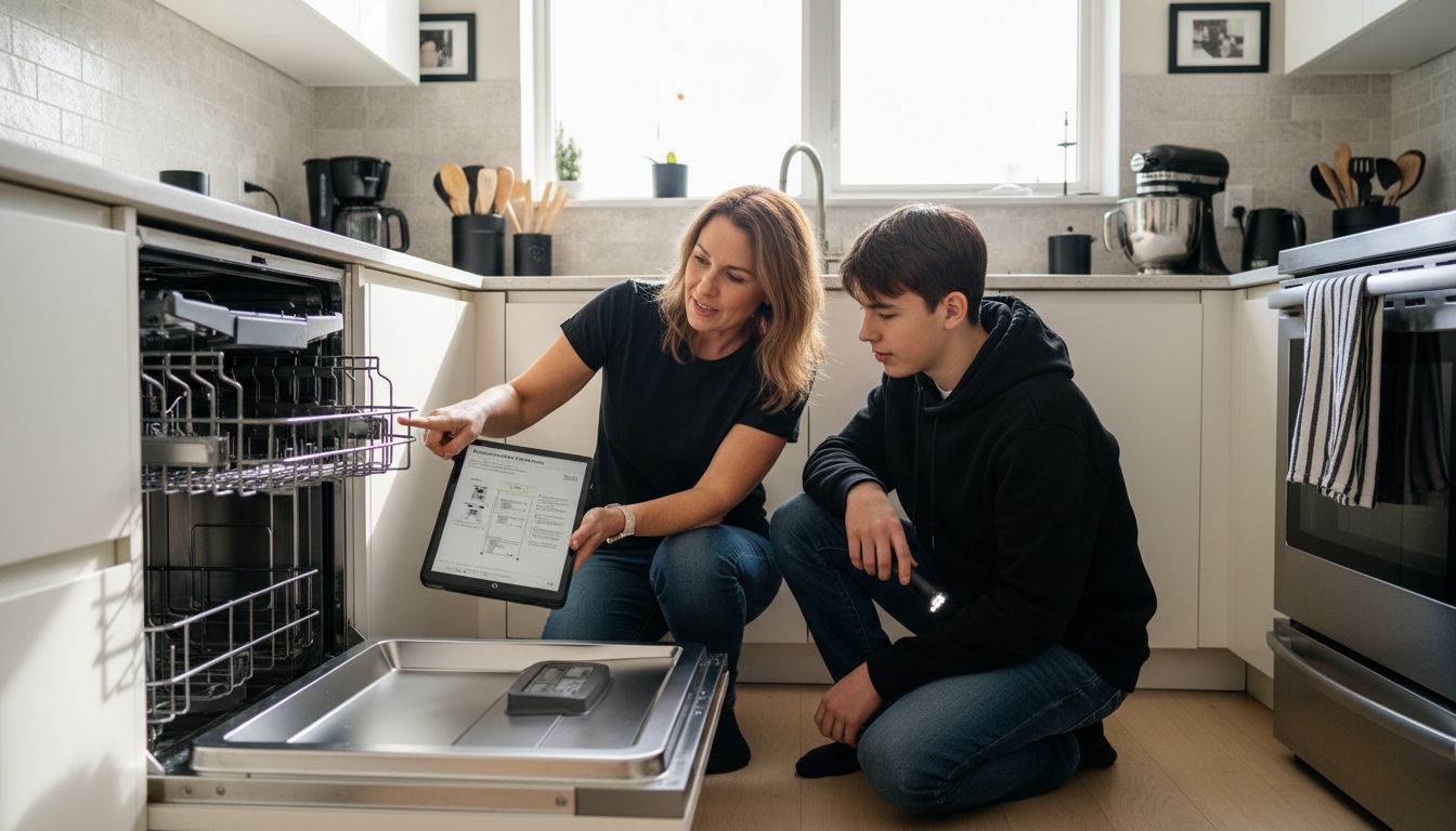 dishwasher troubleshooting family